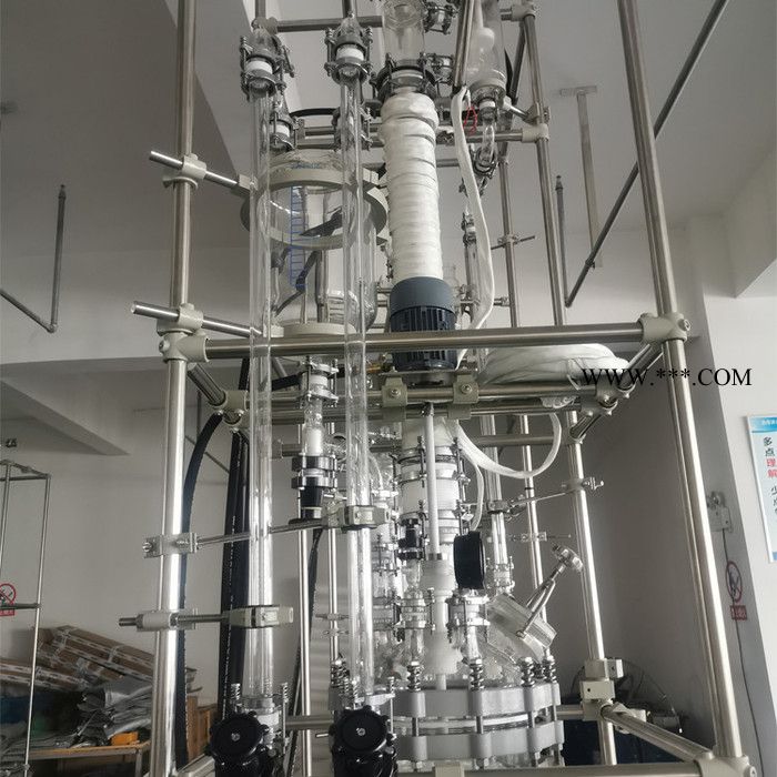 央迈 双层玻璃反应釜 50L 100L夹层玻璃反应釜 规格齐全 现货定做图7