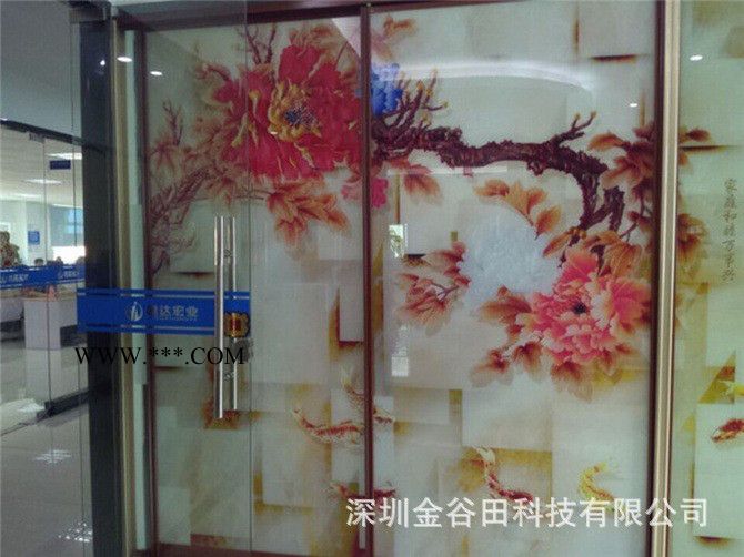金谷田**玻璃数码印刷机门窗玻璃移门打印机3D玻璃打印机图5