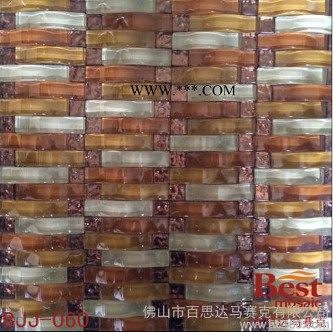 供应夹胶玻璃马赛克 装修背景马赛克 装饰公司马赛克图2