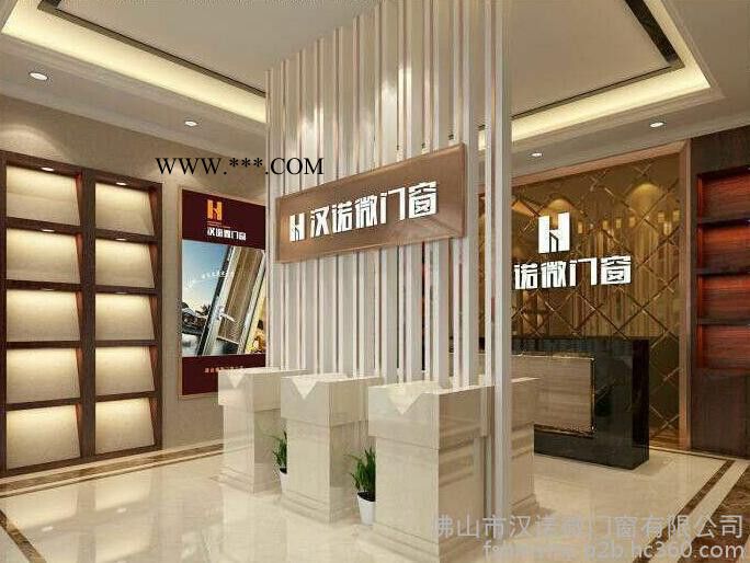 广东品牌门窗汉诺微门窗生产厂供应豪华镶嵌玻璃004铝合金推拉门图2