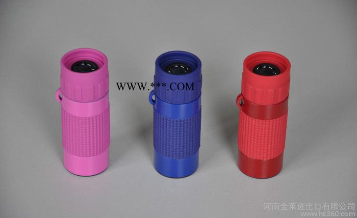 迷你便携纯光学玻璃 7x18彩色单筒望远镜 多层镀膜 纯光学 加工定制 批发零售图2