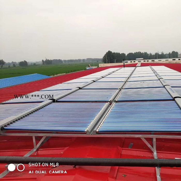 工业用太阳能集热器 真空玻璃管集热器 亿家人商用太阳能热水系统图5