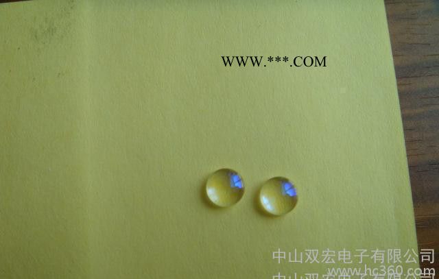 3MM非球面镀膜聚焦透镜 焦距6MM玻璃镜片 激光聚焦镜图2