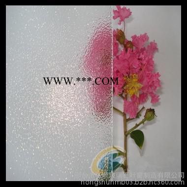 弘顺百叶窗香梨压花玻璃图3