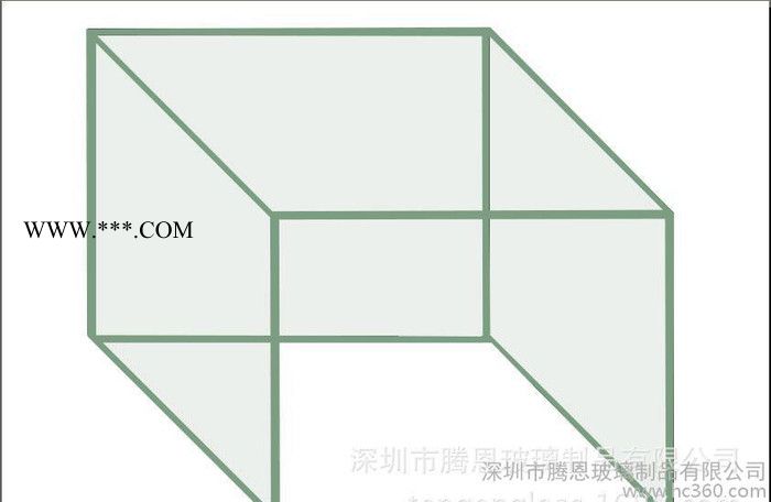 深圳腾恩来图来样定制加工冰盆展示柜烧腊吊架钢化镀膜隔热玻璃罩图2