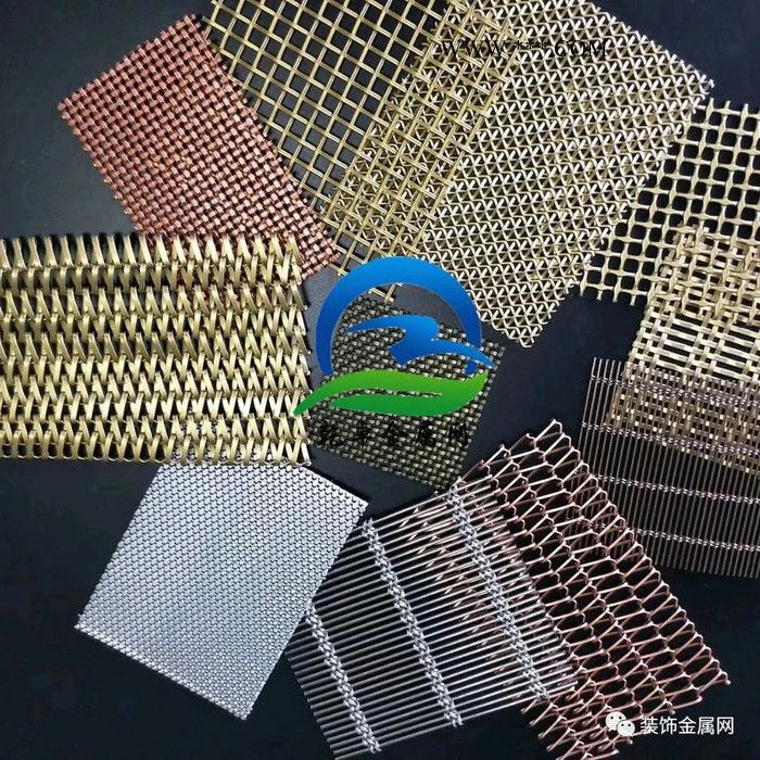 乾卓金属网 金属装饰网 玻璃夹层网 金属壁布网 夹胶玻璃专用网 磷铜紫铜屏蔽用网图4