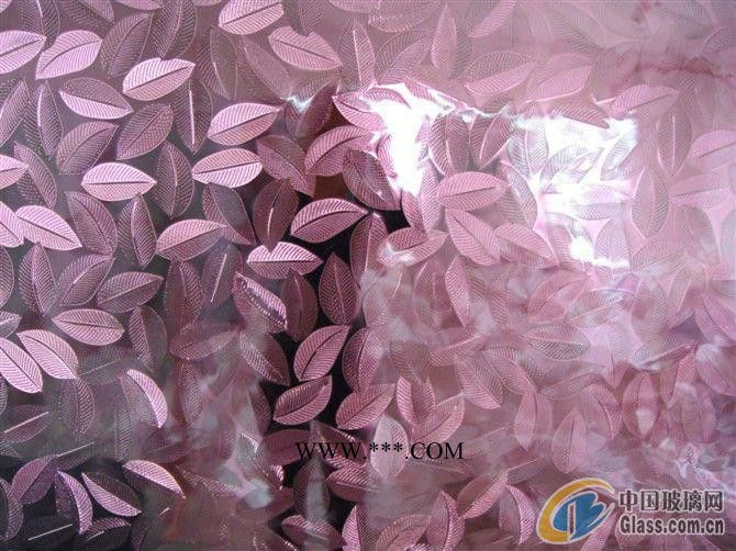 供应金华晶玻璃jhj玉叶压花玻璃图1