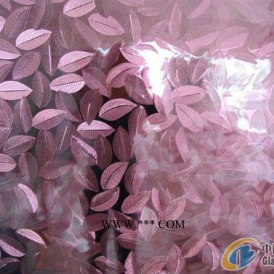 供应金华晶玻璃jhj玉叶压花玻璃