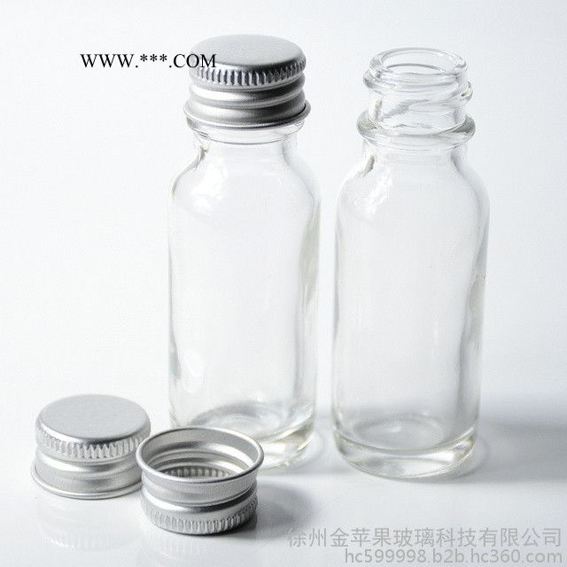 现货 金苹果 15ml透明玻璃瓶 波斯顿瓶 波士顿瓶 喷雾瓶 精油瓶 烟油瓶 精华液瓶 分装瓶.可喷涂，蒙砂，印刷，电镀图2