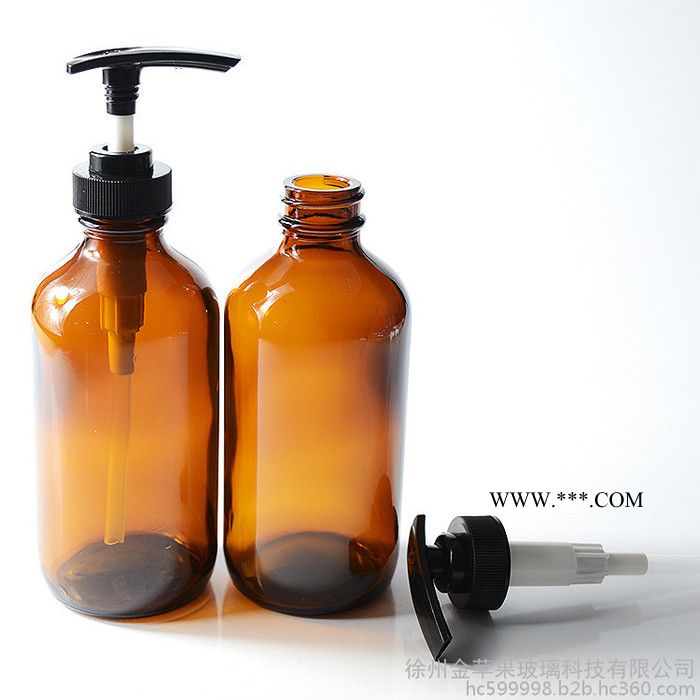 现货 金苹果 240ml 8OZ棕色茶色波斯顿波士顿玻璃瓶，可加工定制，可喷涂蒙砂印刷烫金烫银等深加工图5