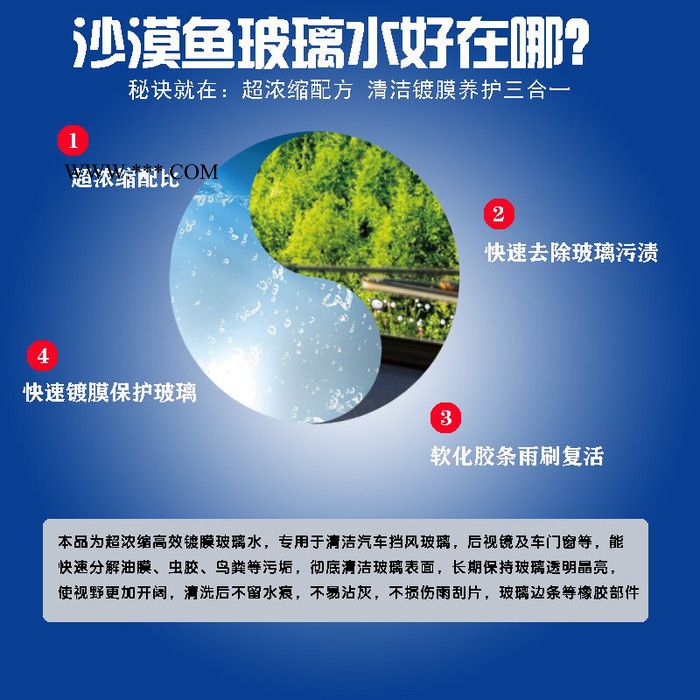 沙漠鱼超浓缩镀膜玻璃水图7