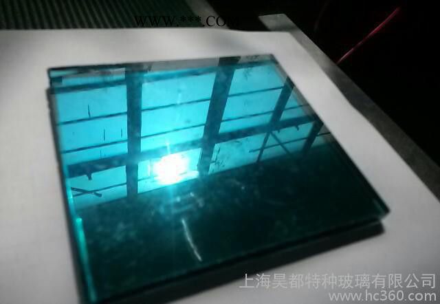 6mm海洋蓝玻璃 镀膜海洋蓝玻璃 海水蓝原片