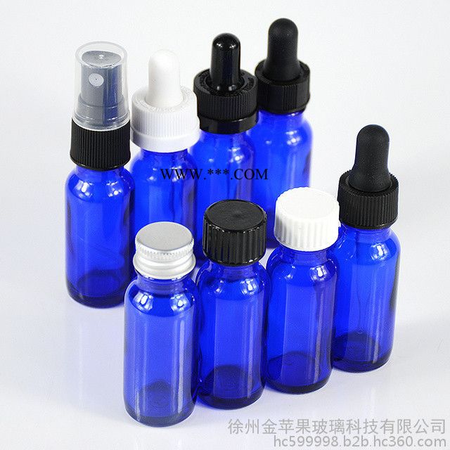 现货 金苹果 15ml蓝色绿色玻璃瓶波斯顿瓶波士顿瓶 喷雾瓶 精油瓶 烟油瓶 精华液瓶 分装瓶.可喷涂 蒙砂 印刷 电镀图4