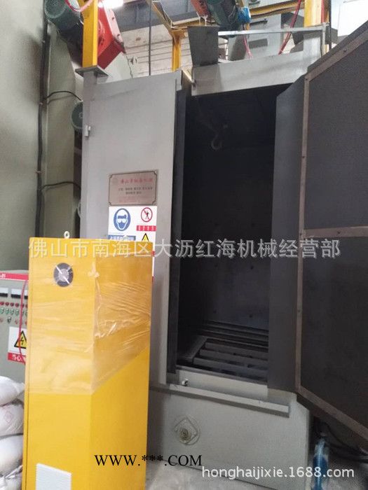 喷砂机械 氧化前喷砂机 玻璃钢镀膜层喷砂机 吊钩抛丸机图2
