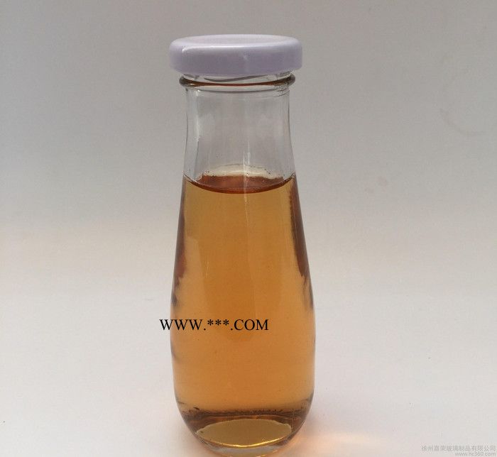现货 150ml玻璃丝口奶瓶 马口铁盖透明饮料瓶 可蒙砂印制图2
