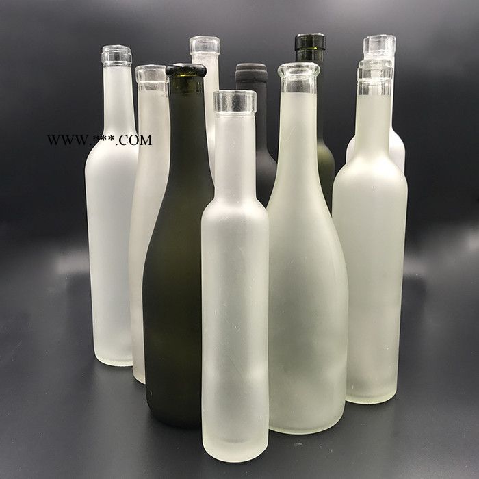 磨砂酒瓶500ml蒙砂酒瓶磨砂玻璃瓶750ml玻璃酒瓶375ml图5