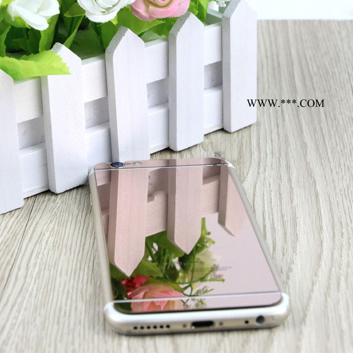 电镀膜 钢化玻璃膜 苹果iPhone5/5S 镜面 彩膜图2