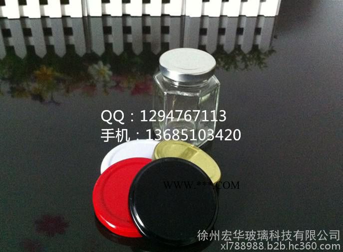 玻璃瓶六棱瓶烤花六棱瓶玻璃瓶蒙砂六棱瓶玻璃瓶生产定制图2