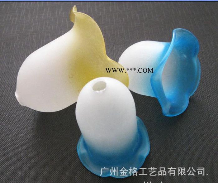 玻璃灯罩 吹制玻璃灯罩 蒙砂玻璃灯罩 白玉玻璃灯罩图2