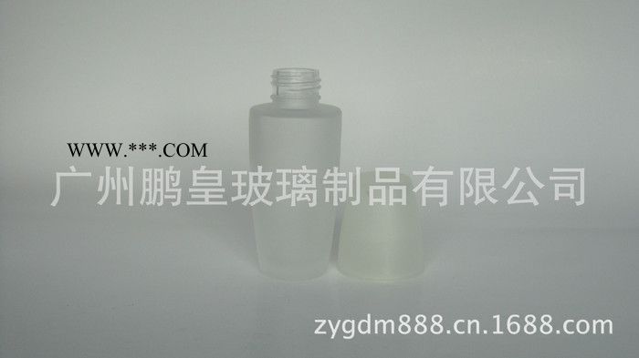 蒙砂玻璃套装瓶 玻璃乳液瓶70ml图2