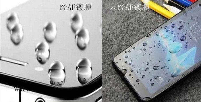 供应AF防指纹玻璃镀膜手机盖板、保护玻璃等防水玻璃镀膜、AF防指纹镀膜图3