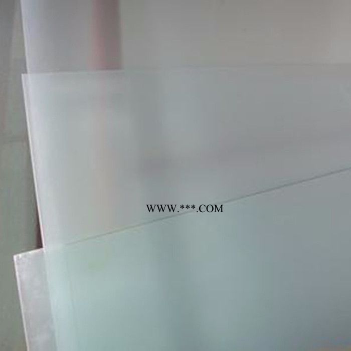 专业定制加工厂  药水砂钢化玻璃 蒙砂钢化玻璃 可按要求定制图2