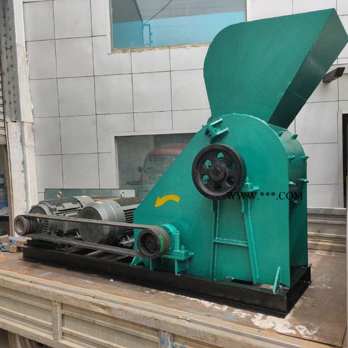 越鑫机械 600x400 双击破碎机 页岩 钢渣无筛底粉碎机 双转子锤式破碎机 厂价直销图3