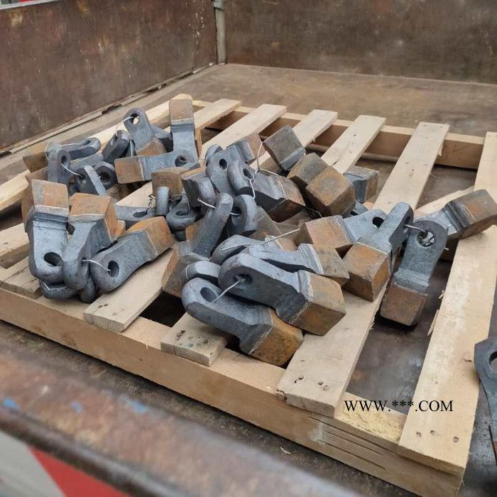 越鑫机械 600x400 双击破碎机 页岩 钢渣无筛底粉碎机 双转子锤式破碎机 厂价直销图5