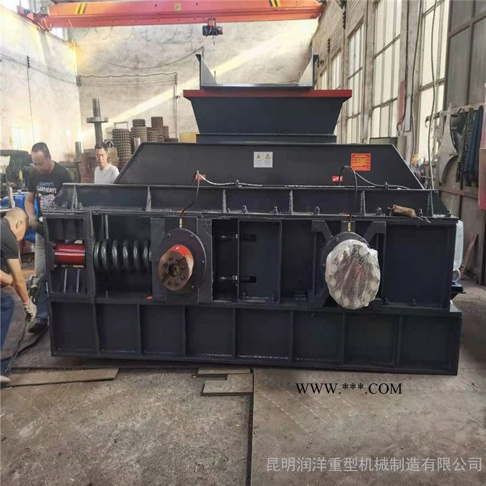 对辊破碎机  云南矿用对辊式细碎机 煤炭钢渣粉碎机 对辊式破碎机价格 现货供应图3