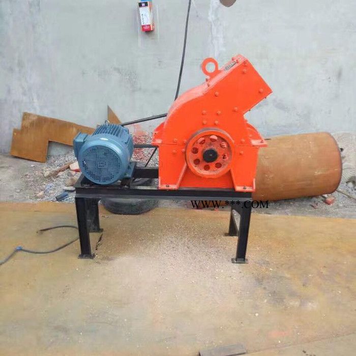 龙鑫 锤式破碎机建筑垃圾粉碎机 鹅卵石破碎机 移动输送机一体破碎机 锤式石头 青石玻璃 焊渣 钢渣粉碎机** 锤头图8