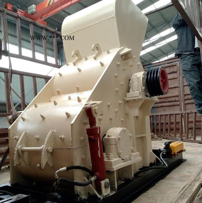 越鑫机械建筑垃圾粉碎机600x600炉渣钢渣双击破碎机图4