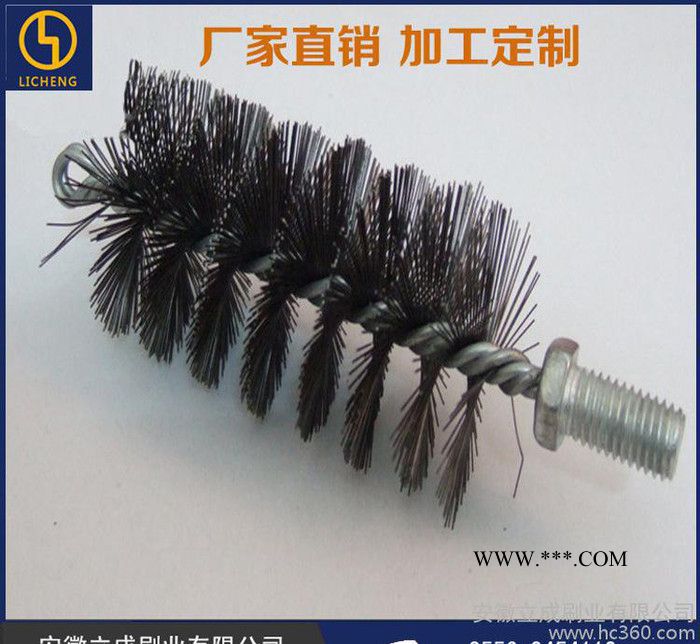 **耐用】去毛刺毛刷、除管道钢渣毛刷、定做各种规格毛刷图2