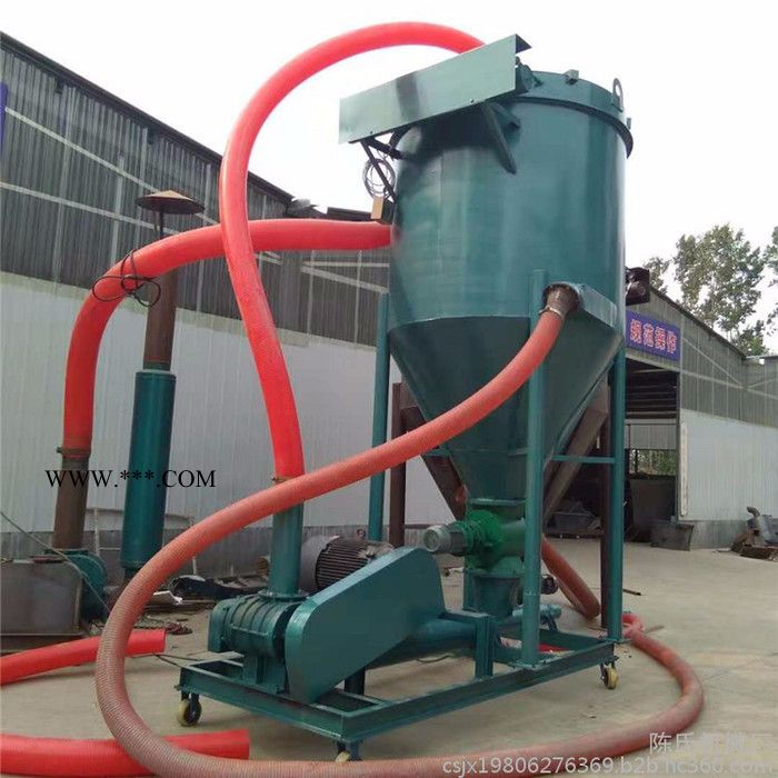粉煤灰水泥粉气力输送机 石灰粉气力输送机 吸卸式脉冲干粉吸料机图4