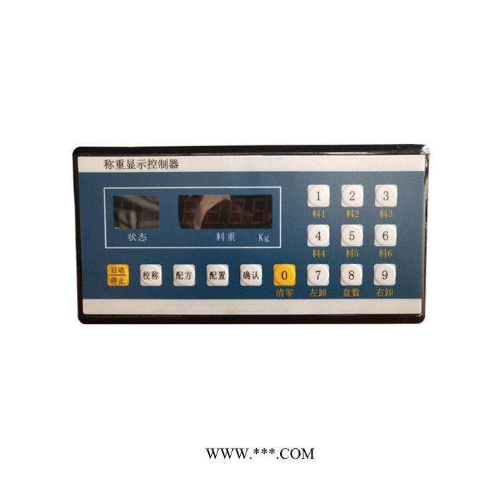 亿力搅拌站称重仪PL3106控制器pl3106粉煤灰外加剂控制柜称重仪表图5