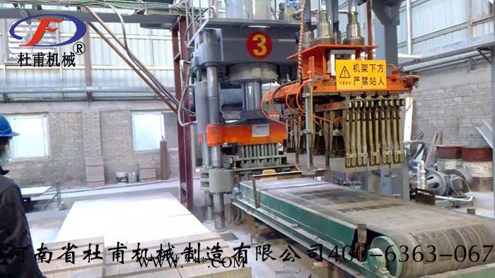 供应杜甫机械全自动粉煤灰砖机设备L新型粉煤灰压砖机设备图5