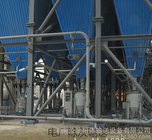杭州承运提供1~100t/h气力输灰 电厂粉煤灰输送设备图3