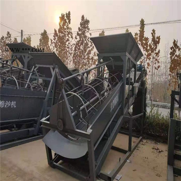 筛沙机 圆筒振动筛 粉煤灰滚筒筛分机 滚筒筛沙机 振动滚筒筛沙机图4