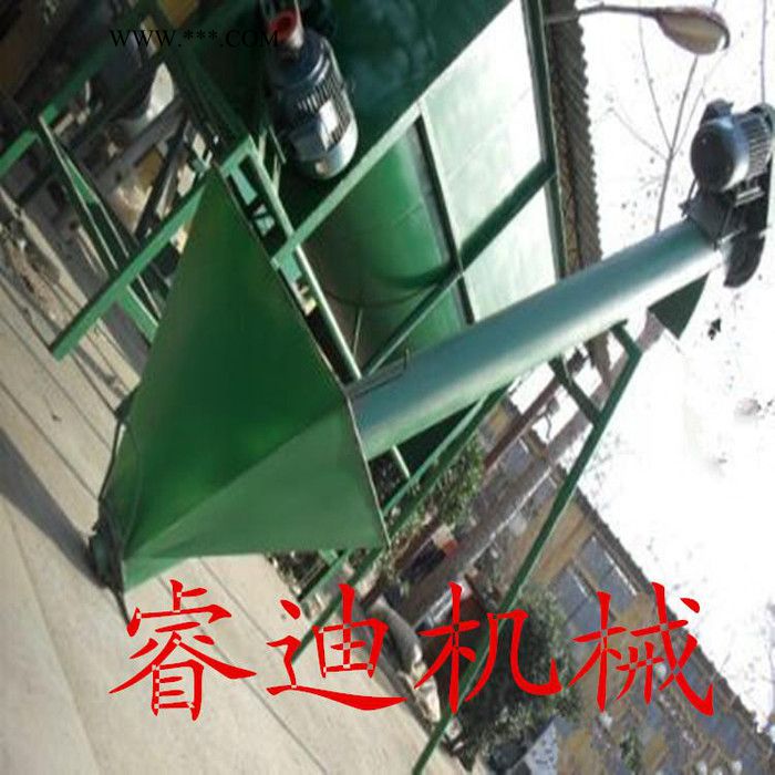 化肥螺旋上料装车机 粉煤灰输送机 粮食圆管螺旋提升机图6