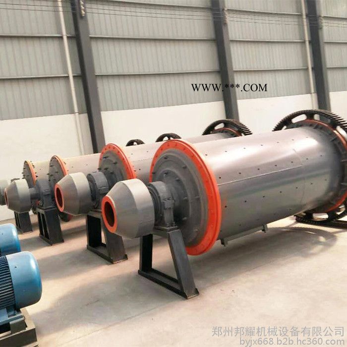 粉煤灰棒磨制砂机  石灰窑球磨制砂机  鹅卵石棒磨机 邦耀图6
