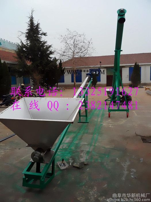 散料螺旋提升机 粉煤灰螺旋提升机规格 不同管径螺旋提升机 加工定制图3