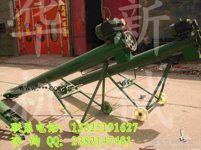 散料螺旋提升机 粉煤灰螺旋提升机规格 不同管径螺旋提升机 加工定制图1