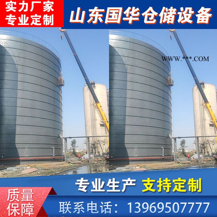 粉煤灰钢板仓工程 粉煤灰钢板库定做  粉煤灰仓 粉煤灰库 粉煤灰储存罐 国华图2