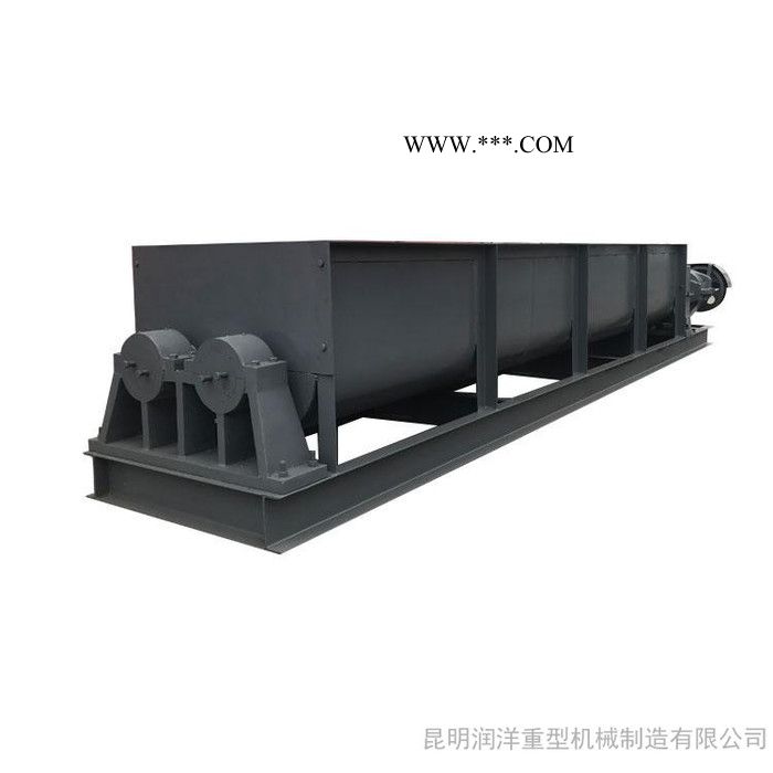 云南双轴搅拌机价格 卧式双轴粉煤灰搅拌机 多物料双轴混料机 搅拌机械定制厂家图4