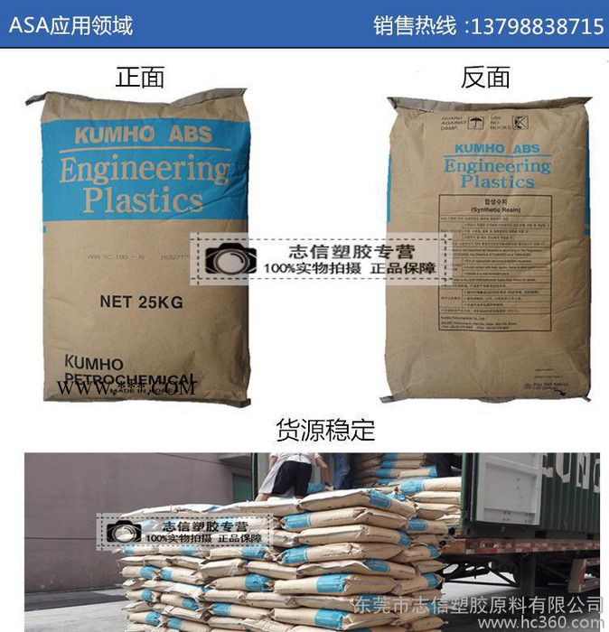 韩国锦湖ASA XC-180/耐气候改性剂/耐老化材料图3