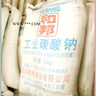 四川乐山轻质纯碱 工业碳酸钠 含量98.8% 50kg/ba