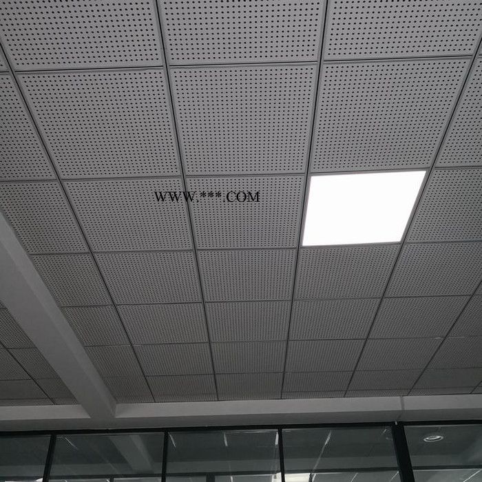诺德穿孔石膏板 石膏穿孔吸音板图6