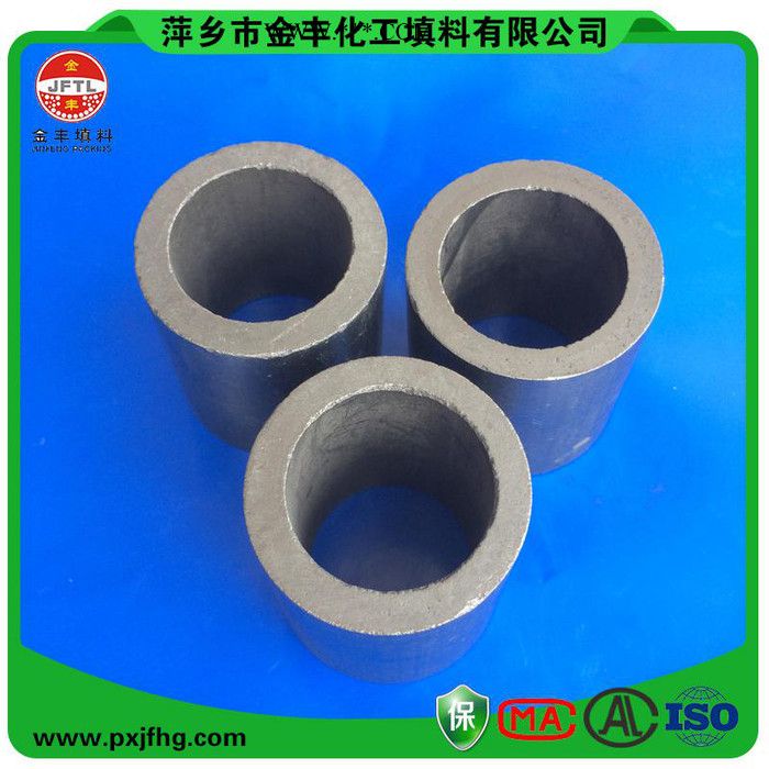 萍乡金丰化工**石墨填料，石墨拉西环，高碳石墨，化工填料图3