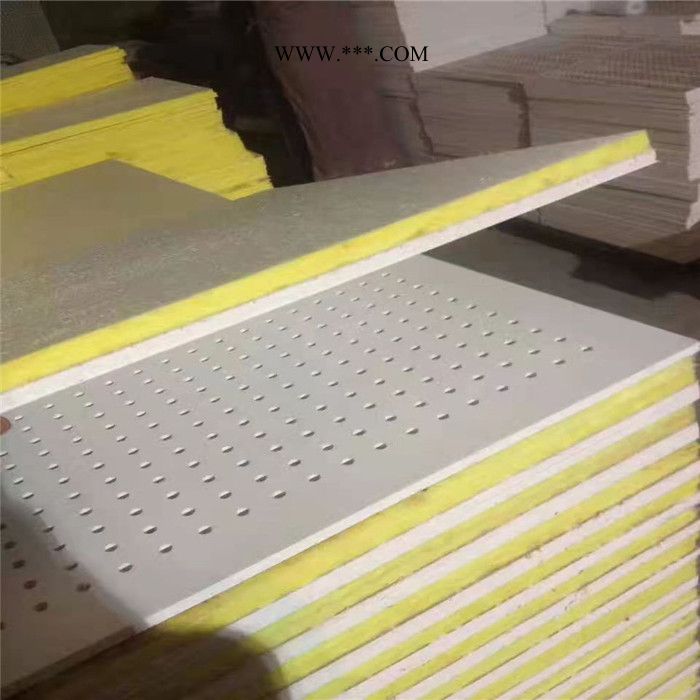 穿孔石膏板 石膏穿孔复合吸音板 欧洛风加工定制 质量可靠图7