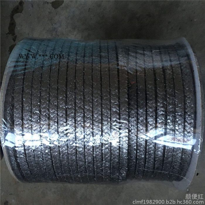 柔性石墨盘根应用范围 提供高压石墨盘根图1