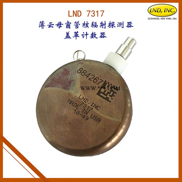 美国LNDLND 7317 薄云母窗管核辐射探测器 盖革计数器图2